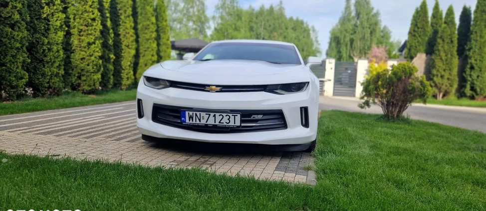 Chevrolet Camaro cena 92865 przebieg: 117000, rok produkcji 2017 z Miejska Górka małe 154